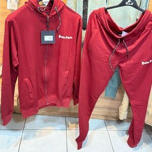 Palm Angels Burgundy Apparel
